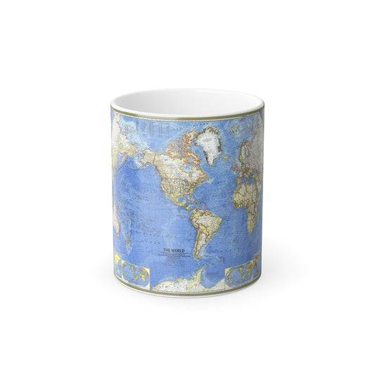 World Map (1965) (Map) Color Changing Mug 11oz-11oz-The Sticker Space