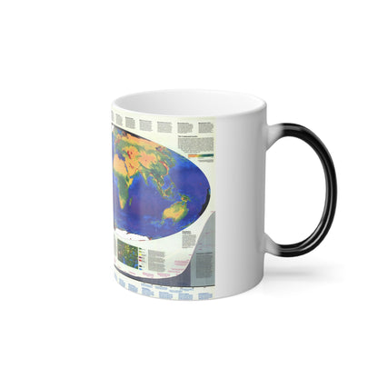 World Map - Endangered Earth (Map) Color Changing Mug 11oz-11oz-The Sticker Space