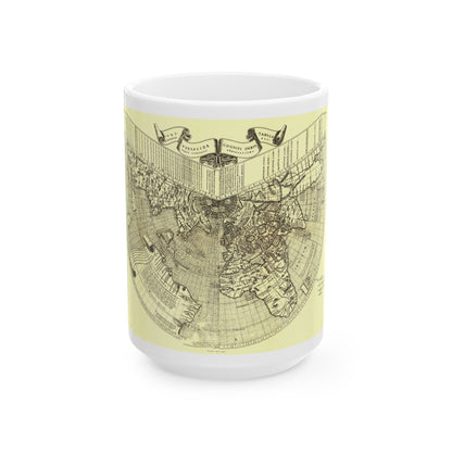 World Map - Ruysch (1508) (Map) White Coffee Mug-15oz-The Sticker Space