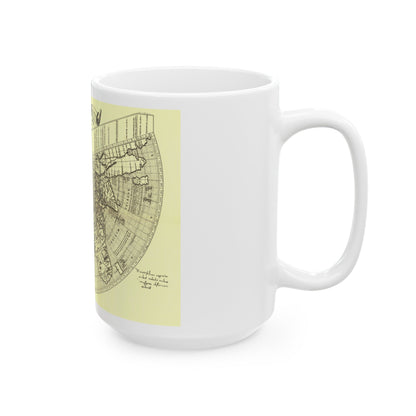 World Map - Ruysch (1508) (Map) White Coffee Mug-The Sticker Space