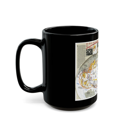 World War II- Asia and the Pacific (1991) (Map) Black Coffee Mug-The Sticker Space