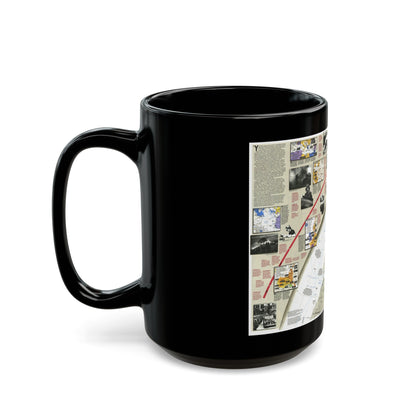 World War II- Europe and North Africa (1991) (Map) Black Coffee Mug-The Sticker Space