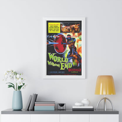 WORLD WITHOUT END 1956 - Framed Movie Poster-The Sticker Space