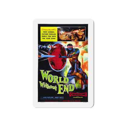 WORLD WITHOUT END 1956 Movie Poster - Refrigerator Magnet 5 Inch - The Sticker Space