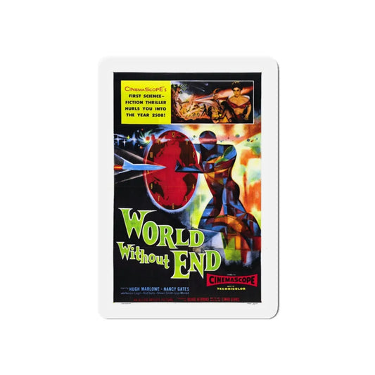 WORLD WITHOUT END 1956 Movie Poster - Refrigerator Magnet 6 Inch - The Sticker Space