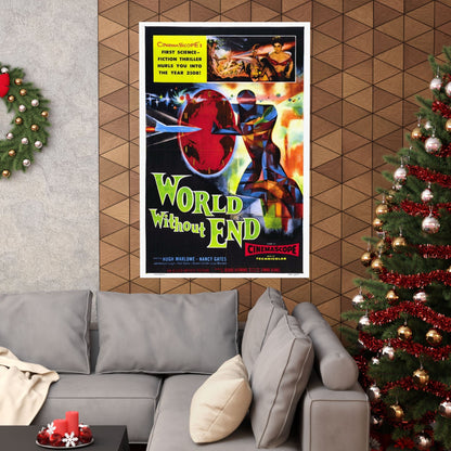 WORLD WITHOUT END 1956 - Paper Movie Poster-The Sticker Space