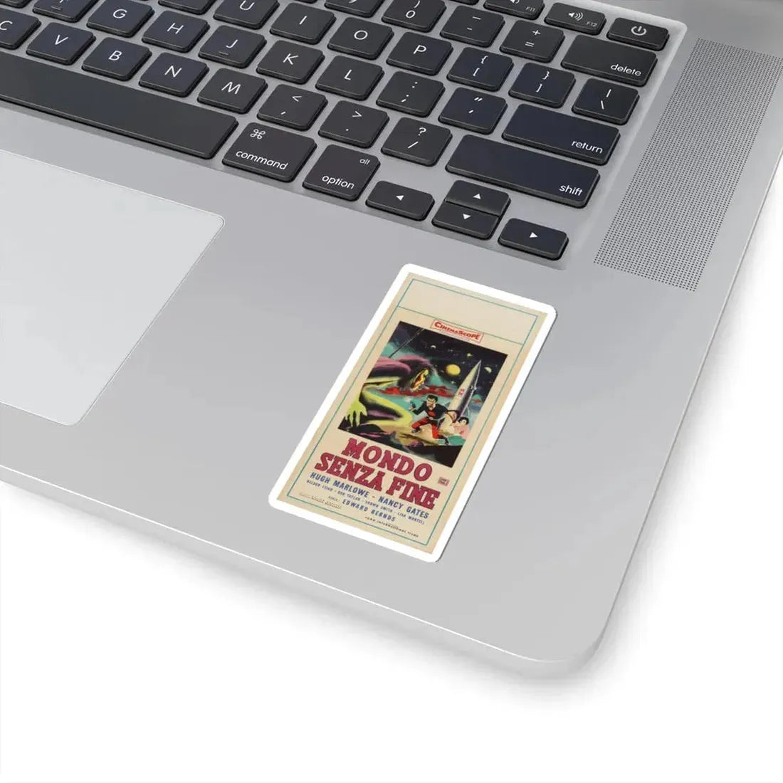 WORLD WITHOUT END (ITALIAN) 1956 Movie Poster - STICKER Vinyl Kiss-Cut Decal - The Sticker Space