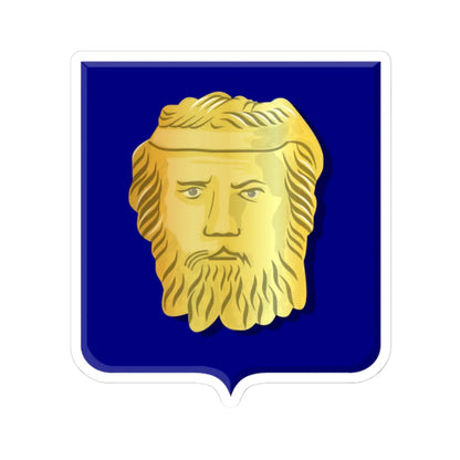 Wormer wapen HRVA (Netherlands) (Coat of Arms) STICKER Vinyl Kiss-Cut Decal 4 Inch White - The Sticker Space