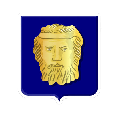 Wormer wapen HRVA (Netherlands) (Coat of Arms) STICKER Vinyl Kiss-Cut Decal 6 Inch White - The Sticker Space