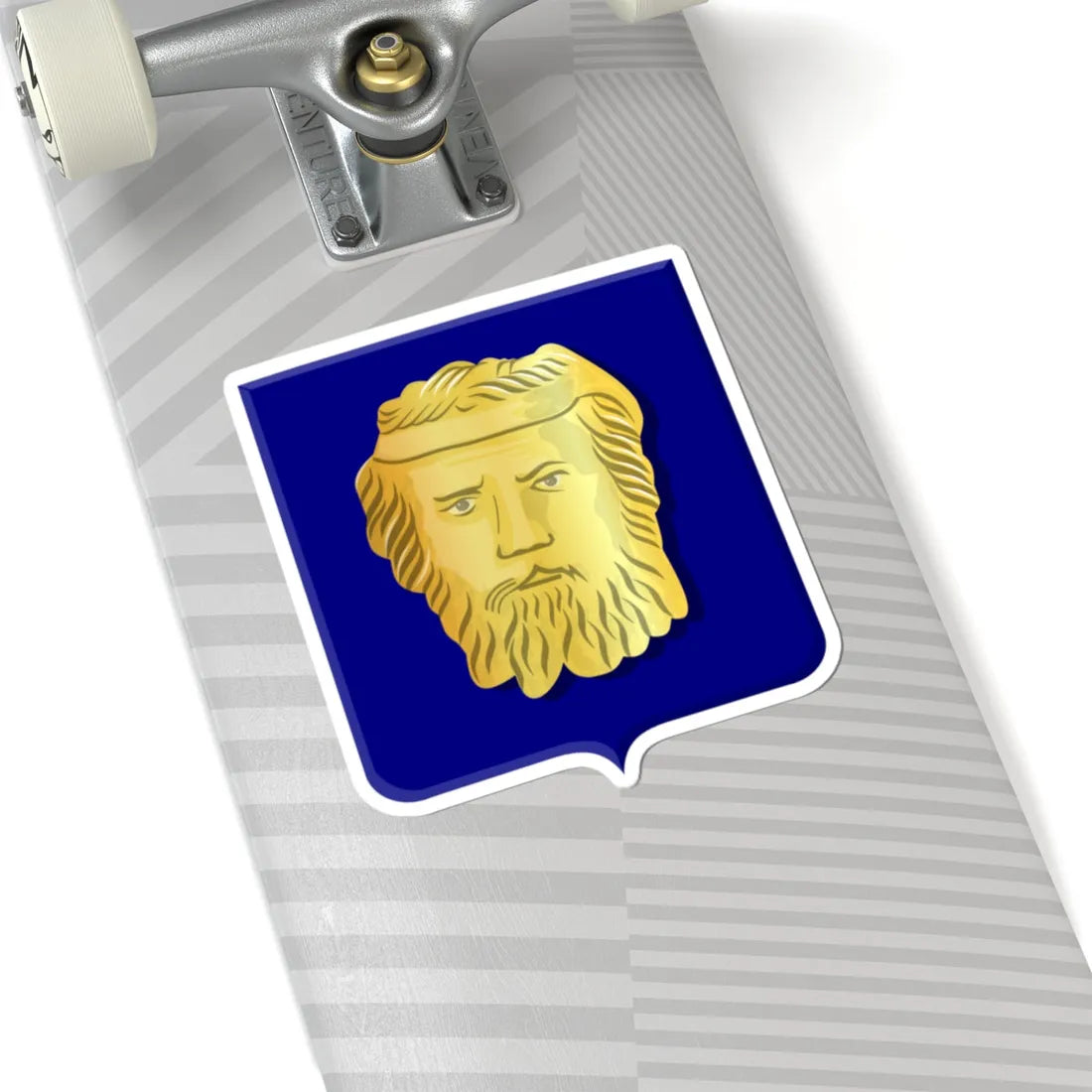 Wormer wapen HRVA (Netherlands) (Coat of Arms) STICKER Vinyl Kiss-Cut Decal - The Sticker Space