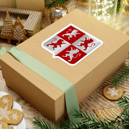 Wormerveer wapen (Netherlands) (Coat of Arms) STICKER Vinyl Kiss-Cut Decal - The Sticker Space