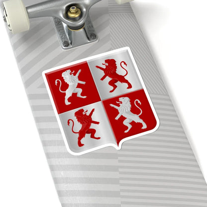Wormerveer wapen (Netherlands) (Coat of Arms) STICKER Vinyl Kiss-Cut Decal - The Sticker Space
