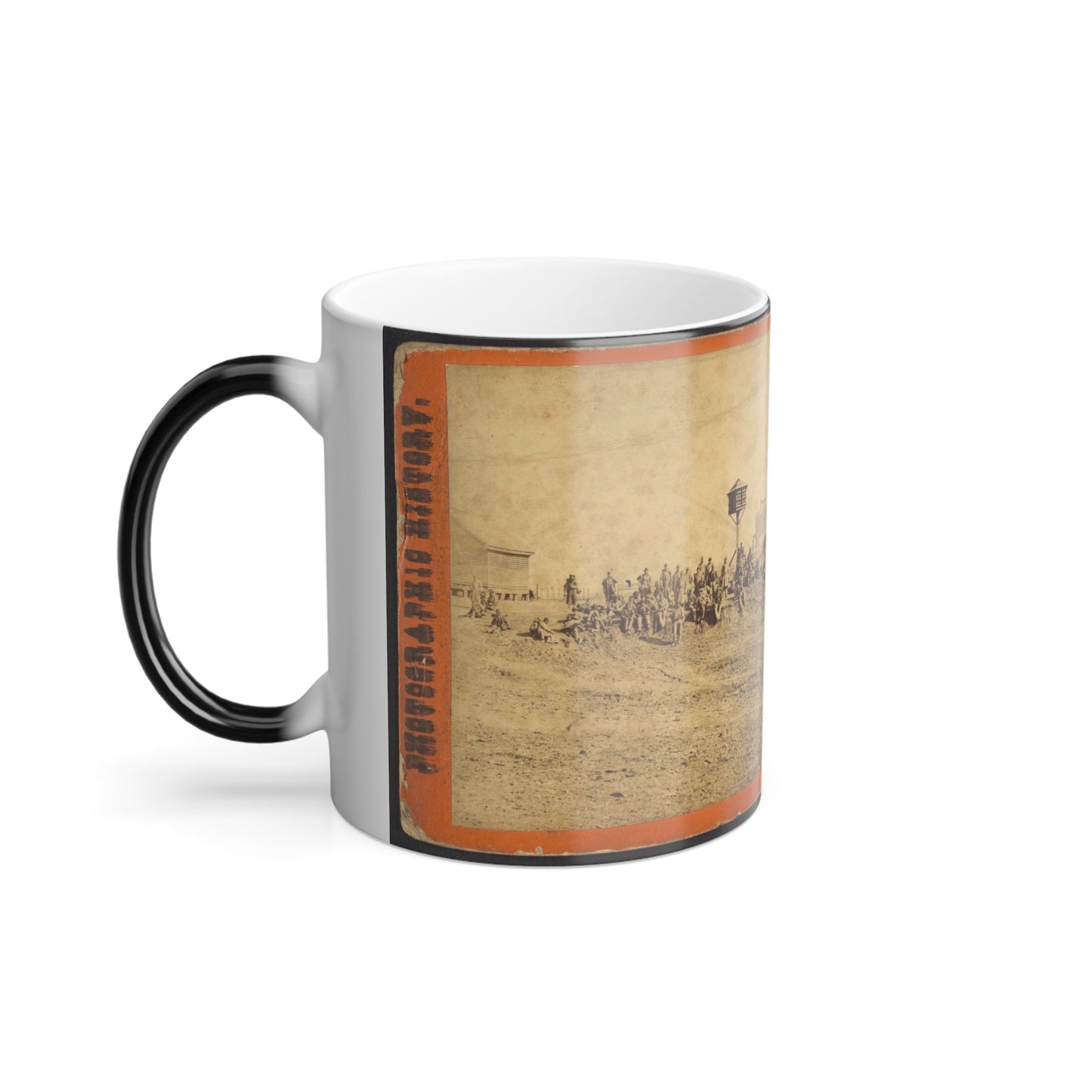 Wounded Colored Soldiers at Aikens Landing (U.S. Civil War) Color Morphing Mug 11oz-11oz-The Sticker Space