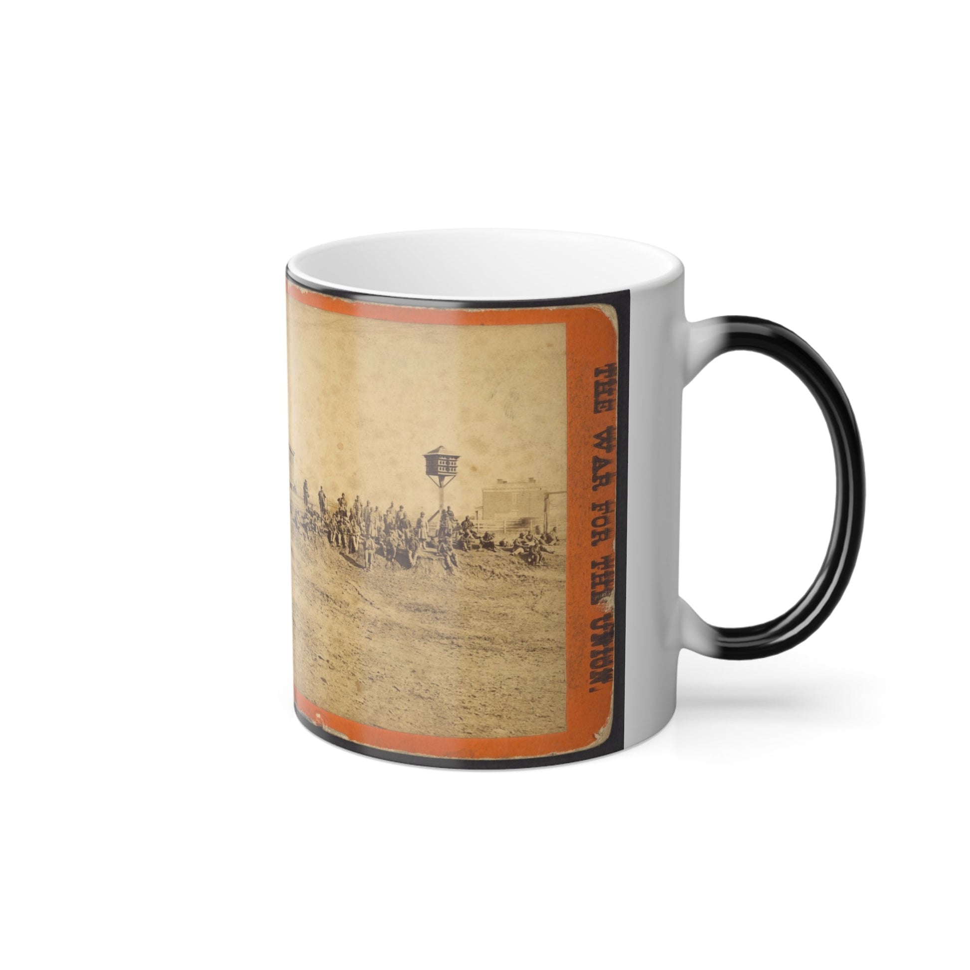 Wounded Colored Soldiers at Aikens Landing (U.S. Civil War) Color Morphing Mug 11oz-11oz-The Sticker Space