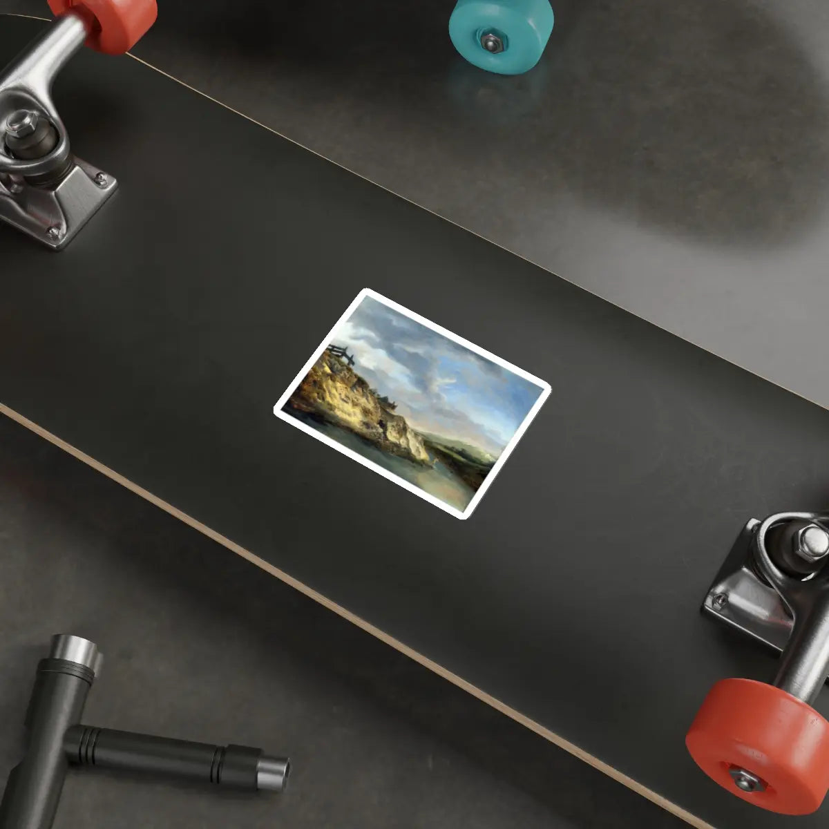 SKU:13764018964059140986 Sticker types:White Shape:Die-Cut Sizes:4" × 4"
