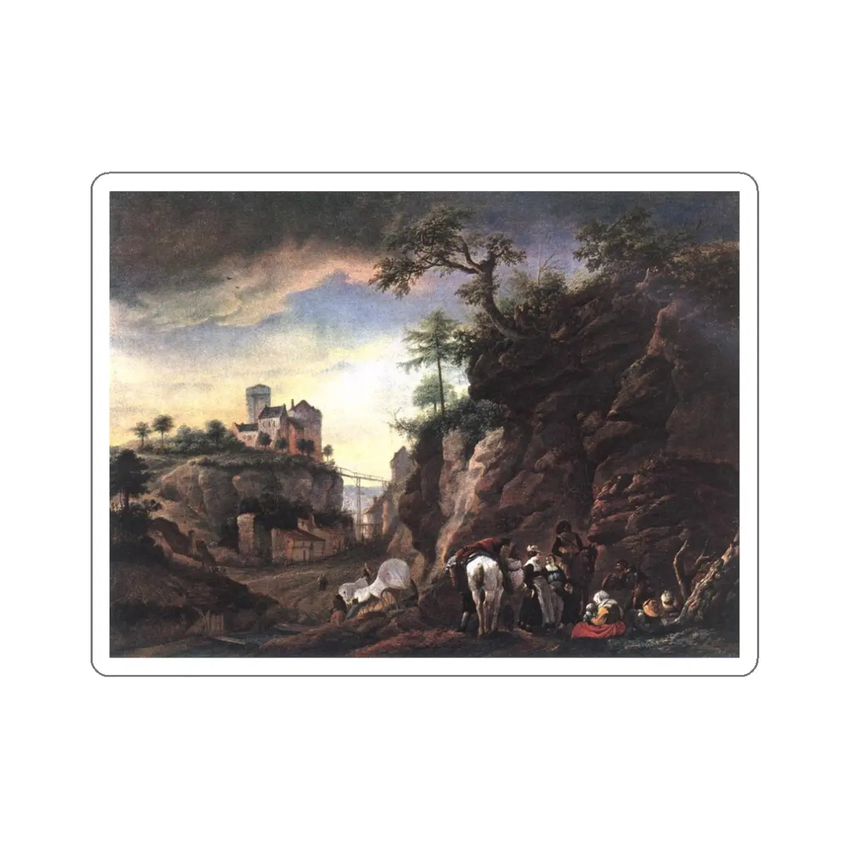 SKU:10448377156054022870 Sticker types:White Shape:Die-Cut Sizes:3" × 3"