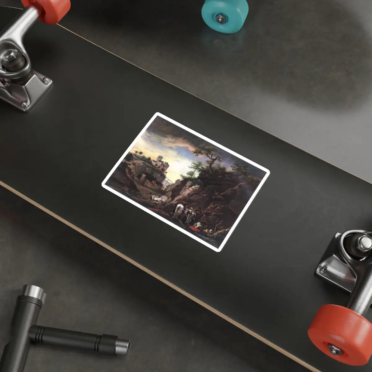 SKU:18651108565355434389 Sticker types:White Shape:Die-Cut Sizes:5" × 5"