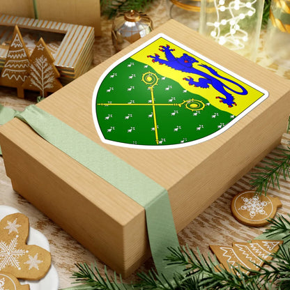 WREXHAM Shield (United Kingdom) (Coat of Arms) STICKER Vinyl Kiss-Cut Decal - The Sticker Space