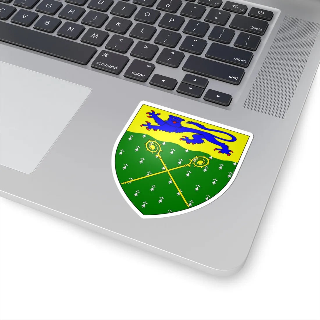 WREXHAM Shield (United Kingdom) (Coat of Arms) STICKER Vinyl Kiss-Cut Decal - The Sticker Space