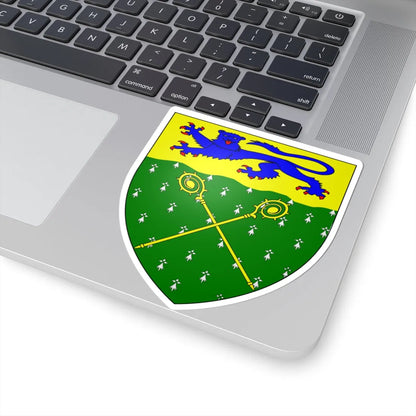 WREXHAM Shield (United Kingdom) (Coat of Arms) STICKER Vinyl Kiss-Cut Decal - The Sticker Space