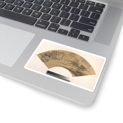 Wu Guxiang - Landscape - dated 1894 - STICKER Vinyl Kiss-Cut Decal