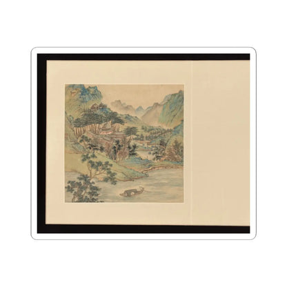 Wu Long - Paintings after old masters - 1728 v13 - STICKER Vinyl Kiss-Cut Decal