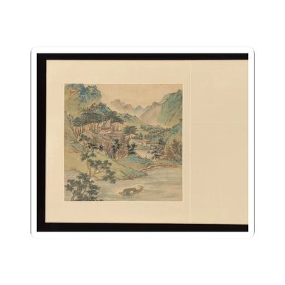 Wu Long - Paintings after old masters - 1728 v13 - STICKER Vinyl Kiss-Cut Decal