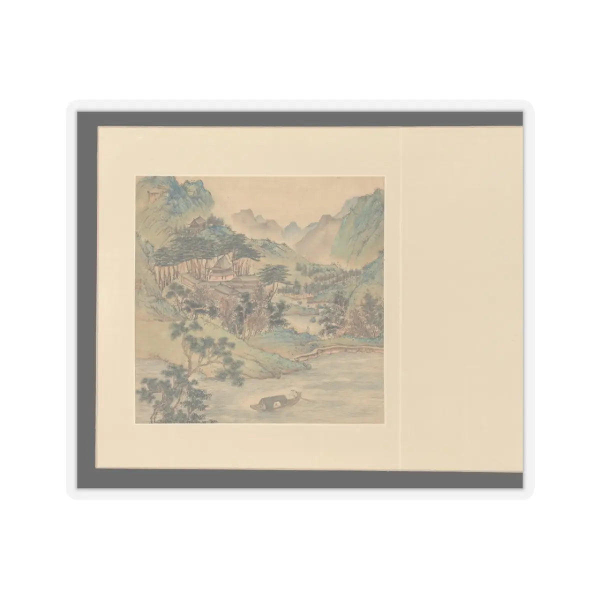Wu Long - Paintings after old masters - 1728 v13 - STICKER Vinyl Kiss-Cut Decal