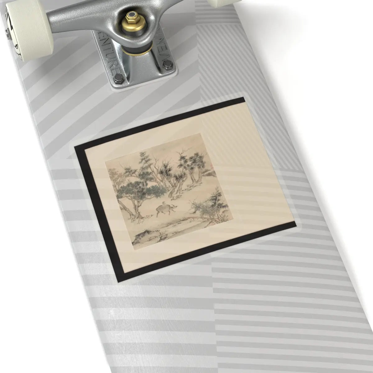 Wu Long - Paintings after old masters - 1728 v14 - STICKER Vinyl Kiss-Cut Decal