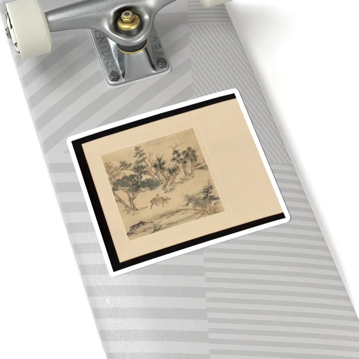 Wu Long - Paintings after old masters - 1728 v14 - STICKER Vinyl Kiss-Cut Decal
