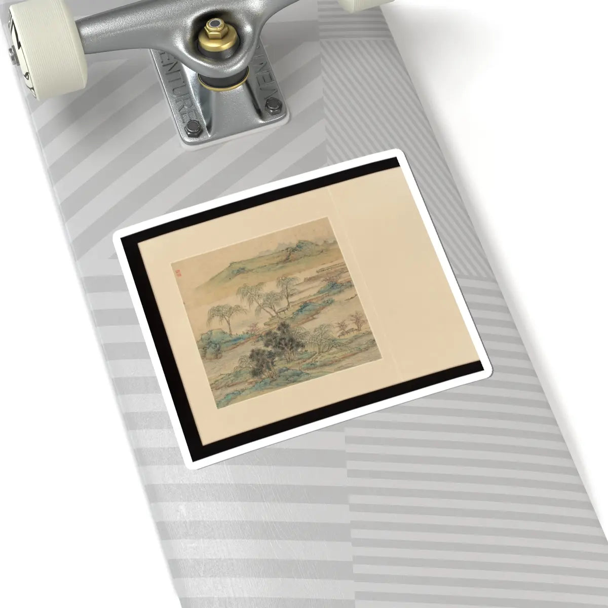 Wu Long - Paintings after old masters - 1728 v2 - STICKER Vinyl Kiss-Cut Decal