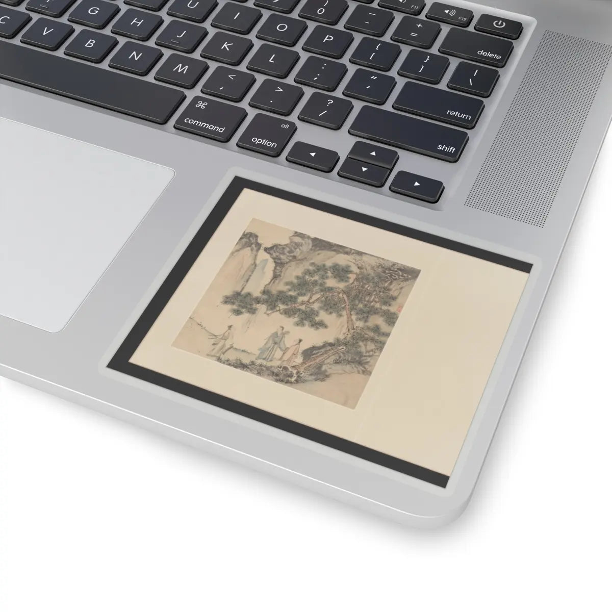 Wu Long - Paintings after old masters - 1728 v4 - STICKER Vinyl Kiss-Cut Decal