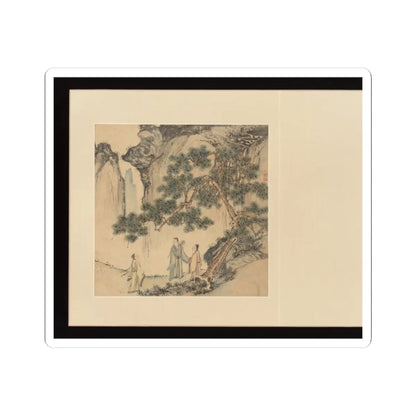 Wu Long - Paintings after old masters - 1728 v4 - STICKER Vinyl Kiss-Cut Decal