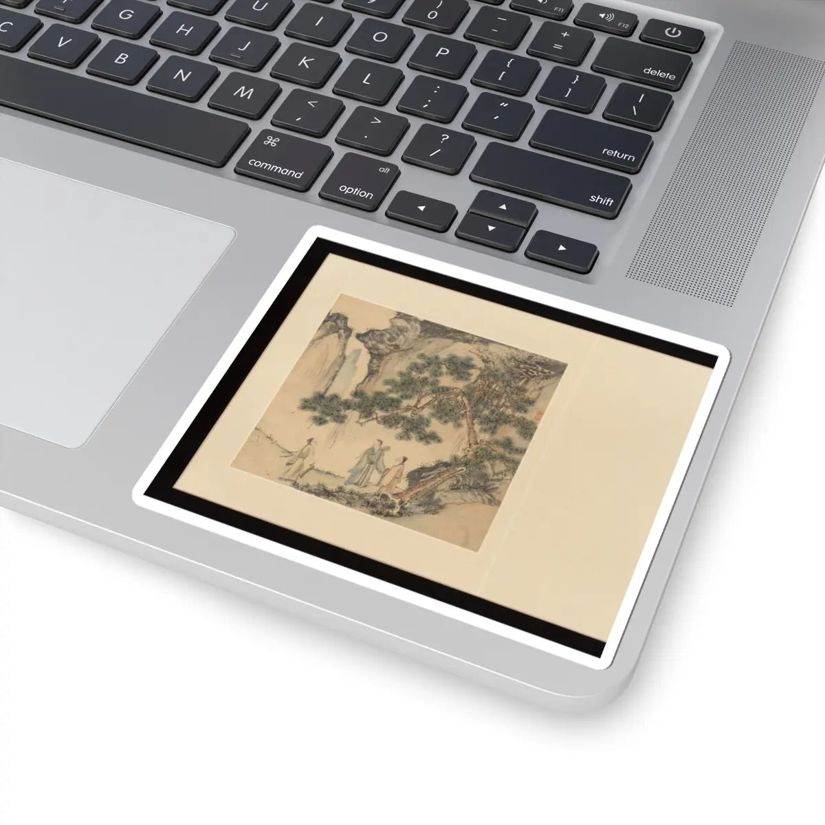 Wu Long - Paintings after old masters - 1728 v4 - STICKER Vinyl Kiss-Cut Decal