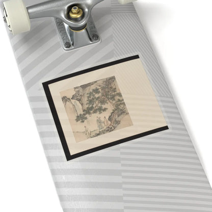 Wu Long - Paintings after old masters - 1728 v4 - STICKER Vinyl Kiss-Cut Decal