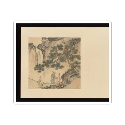 Wu Long - Paintings after old masters - 1728 v4 - STICKER Vinyl Kiss-Cut Decal