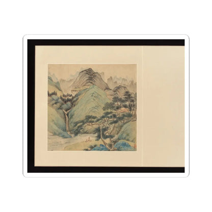 Wu Long - Paintings after old masters - 1728 v5 - STICKER Vinyl Kiss-Cut Decal