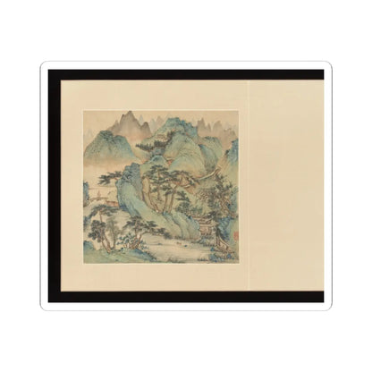 Wu Long - Paintings after old masters - 1728 v6 - STICKER Vinyl Kiss-Cut Decal