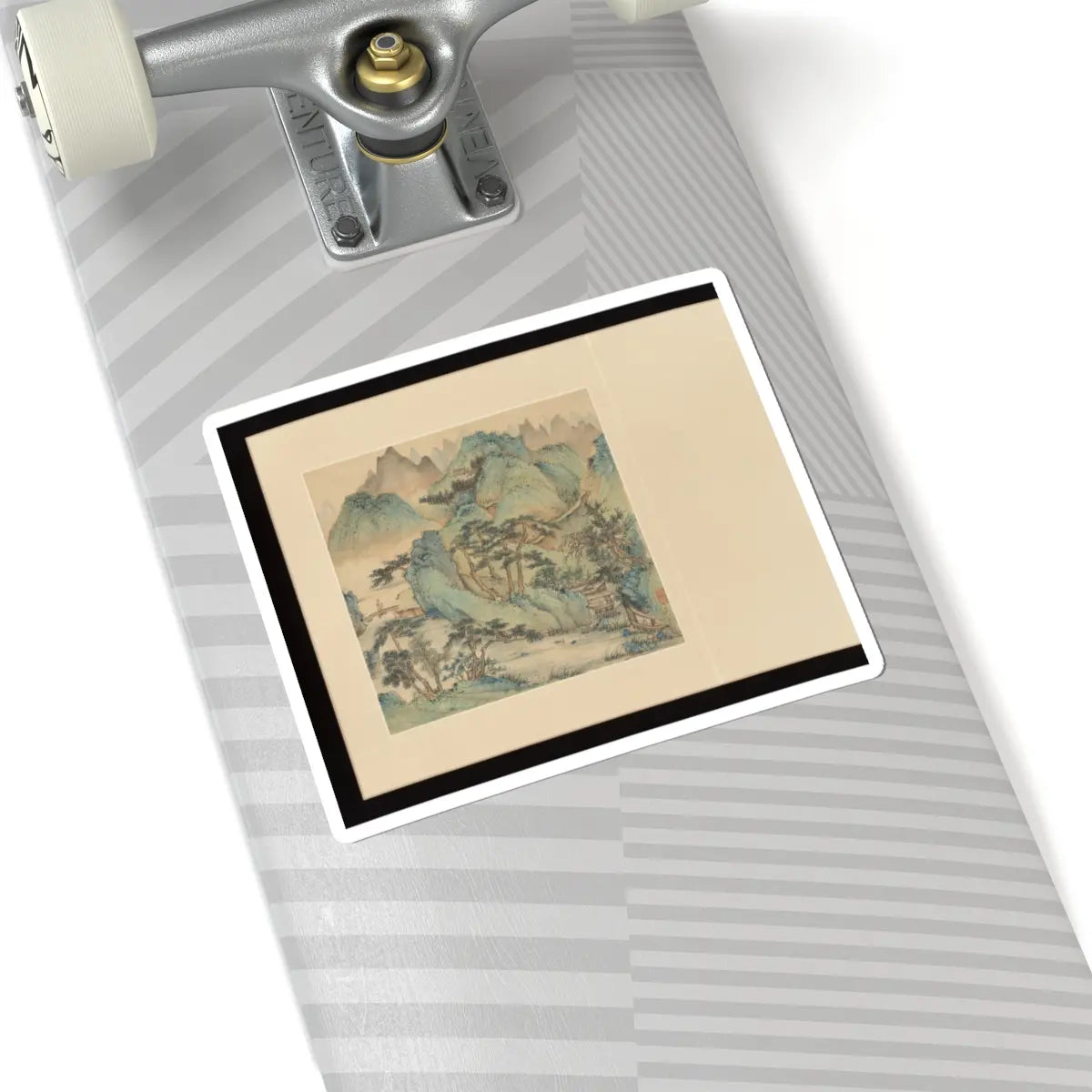 Wu Long - Paintings after old masters - 1728 v6 - STICKER Vinyl Kiss-Cut Decal