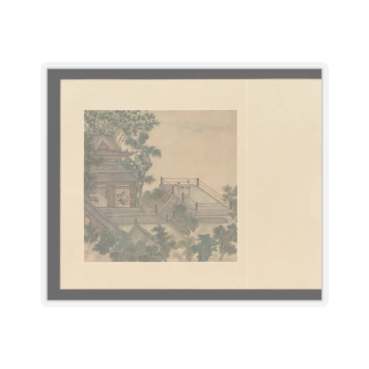 Wu Long - Paintings after old masters - 1728 v9 - STICKER Vinyl Kiss-Cut Decal