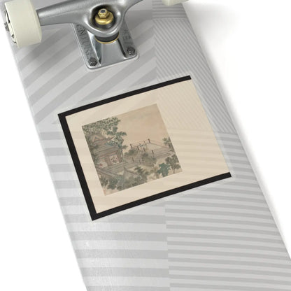 Wu Long - Paintings after old masters - 1728 v9 - STICKER Vinyl Kiss-Cut Decal