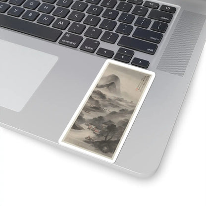 Wu Shixian - Landscape - 1909 - STICKER Vinyl Kiss-Cut Decal