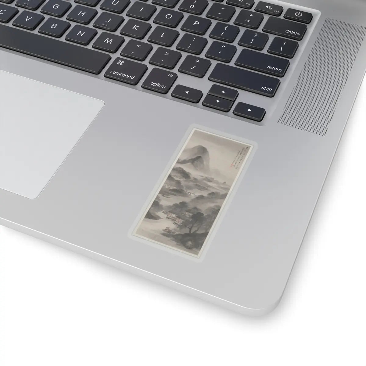 Wu Shixian - Landscape - 1909 - STICKER Vinyl Kiss-Cut Decal