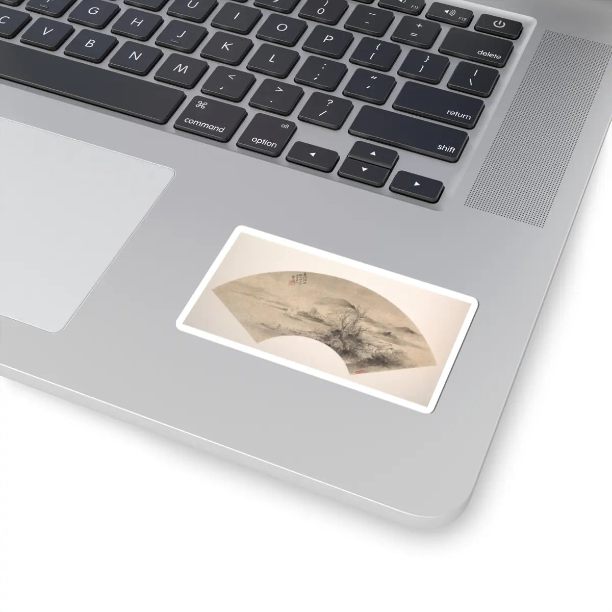 Wu Shixian - Misty Rain on the River in Spring - unknown - STICKER Vinyl Kiss-Cut Decal