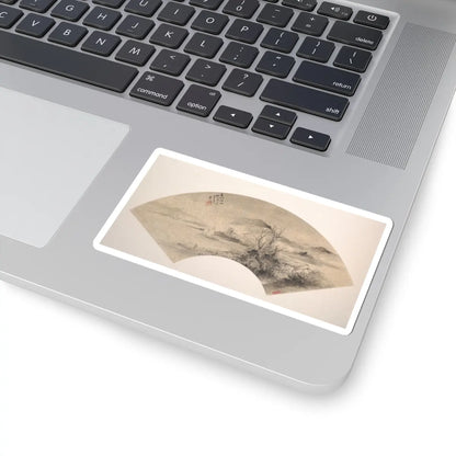 Wu Shixian - Misty Rain on the River in Spring - unknown - STICKER Vinyl Kiss-Cut Decal