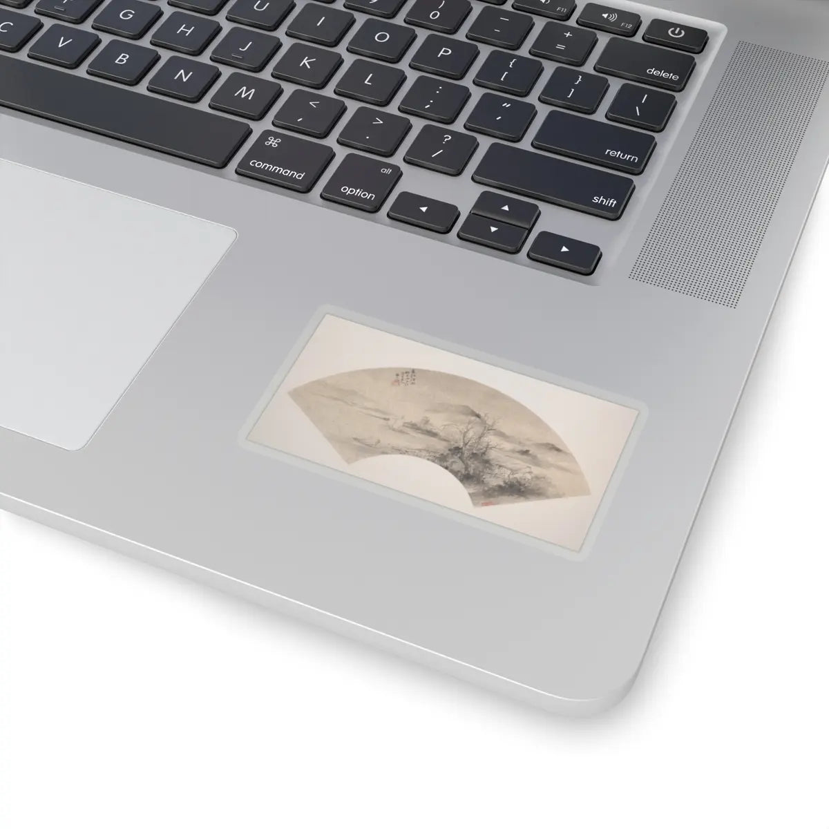 Wu Shixian - Misty Rain on the River in Spring - unknown - STICKER Vinyl Kiss-Cut Decal