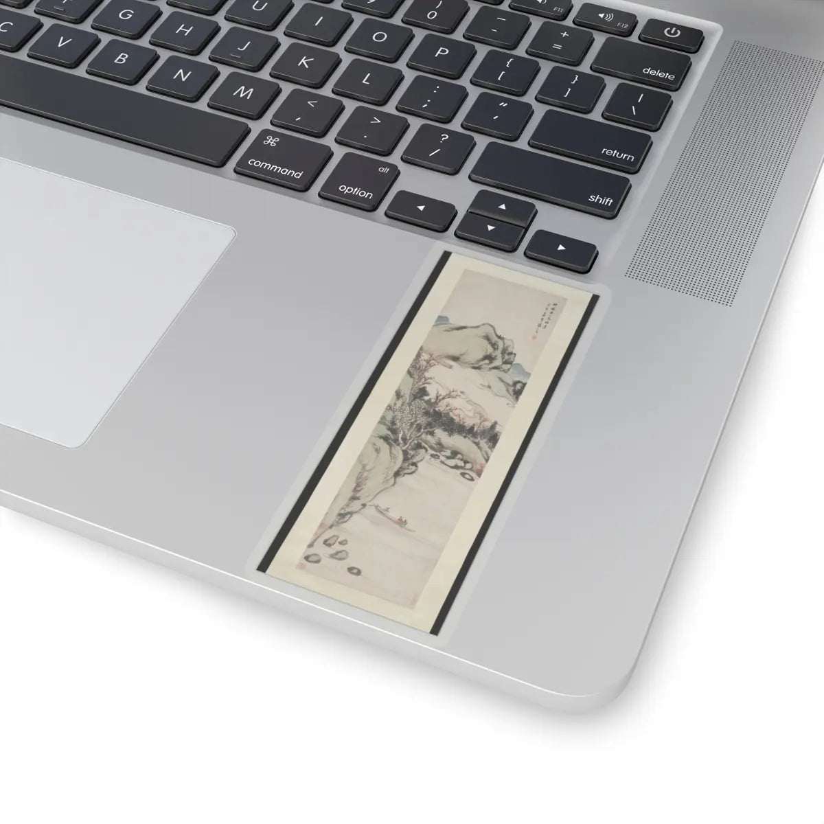 Wu Xizai - Landscape - dated 1858 v1 - STICKER Vinyl Kiss-Cut Decal