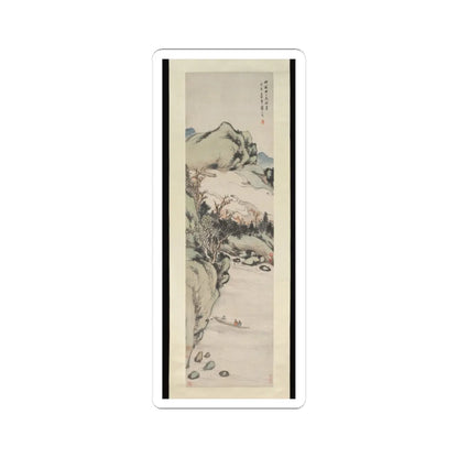 Wu Xizai - Landscape - dated 1858 v1 - STICKER Vinyl Kiss-Cut Decal