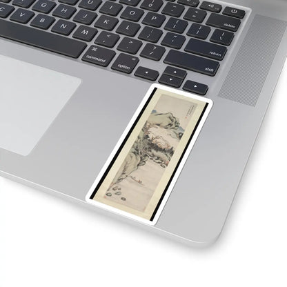 Wu Xizai - Landscape - dated 1858 v1 - STICKER Vinyl Kiss-Cut Decal