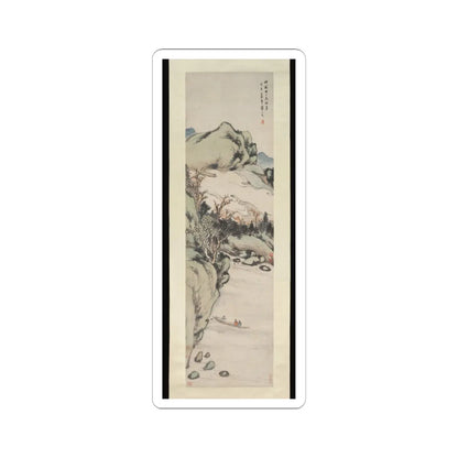 Wu Xizai - Landscape - dated 1858 v1 - STICKER Vinyl Kiss-Cut Decal